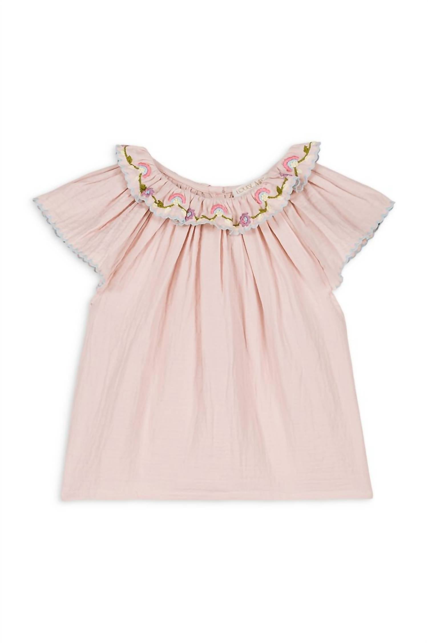 Louise Misha - Girl's Antoinette Double Gauze Blouse