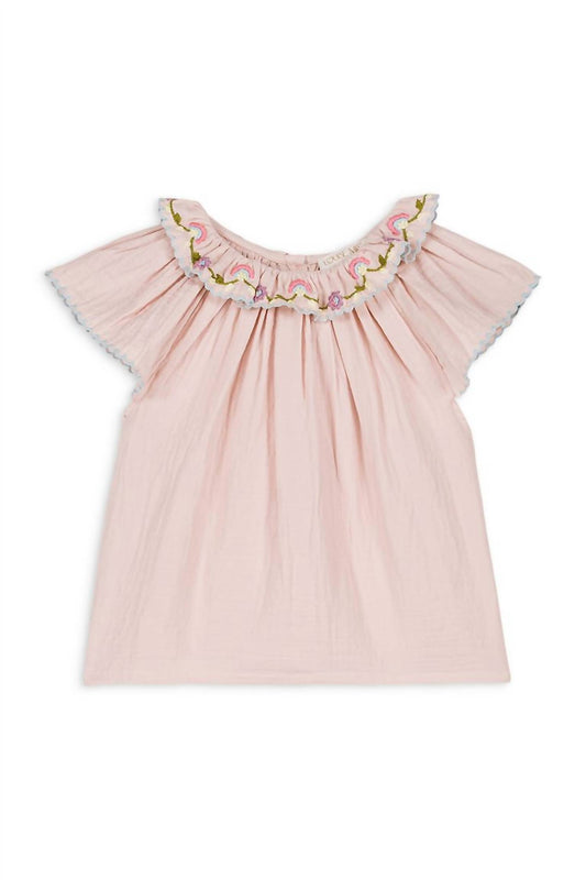 Louise Misha - Girl's Antoinette Double Gauze Blouse