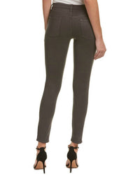 7 For All Mankind - Coated Skinny Distressed Jeans