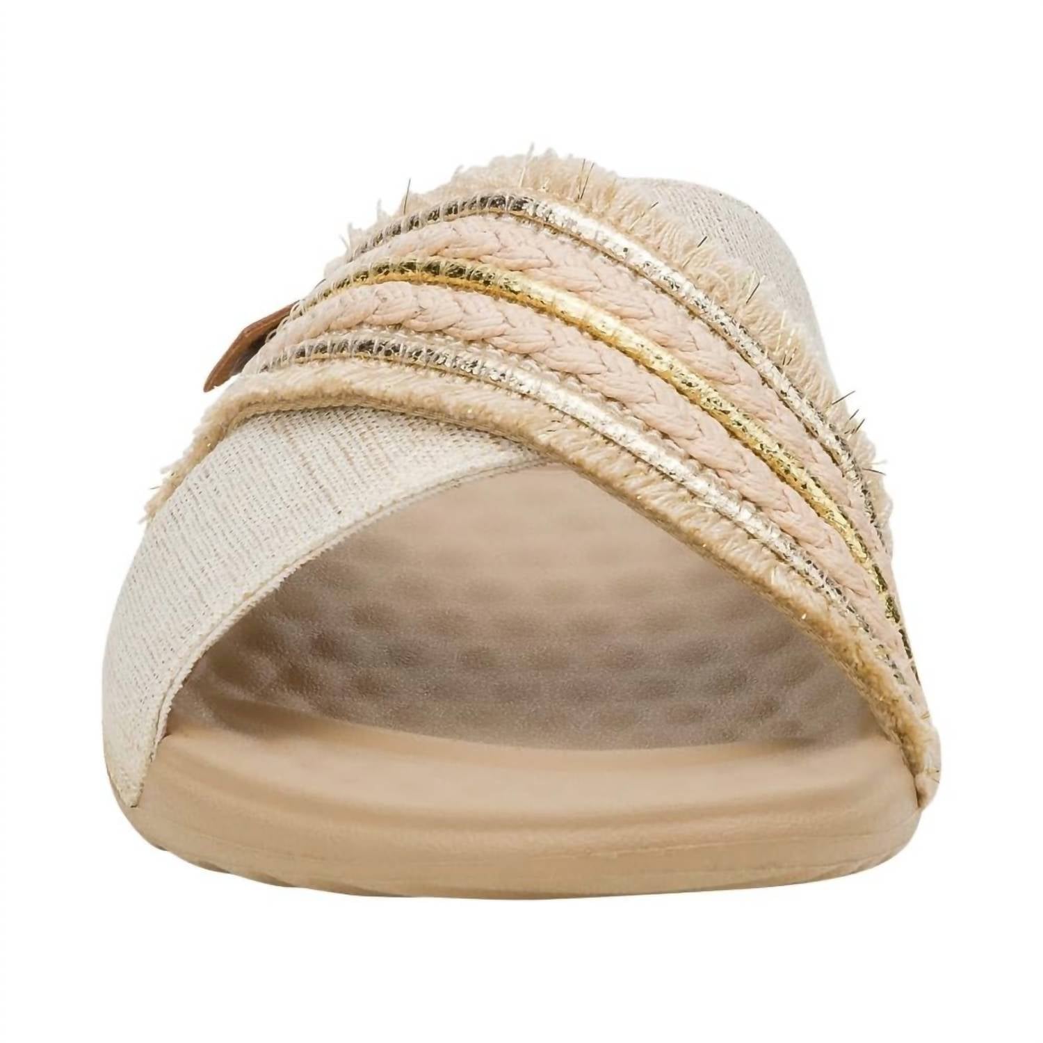 Hey Dude - Women's Christi Slide Fringe Sandal
