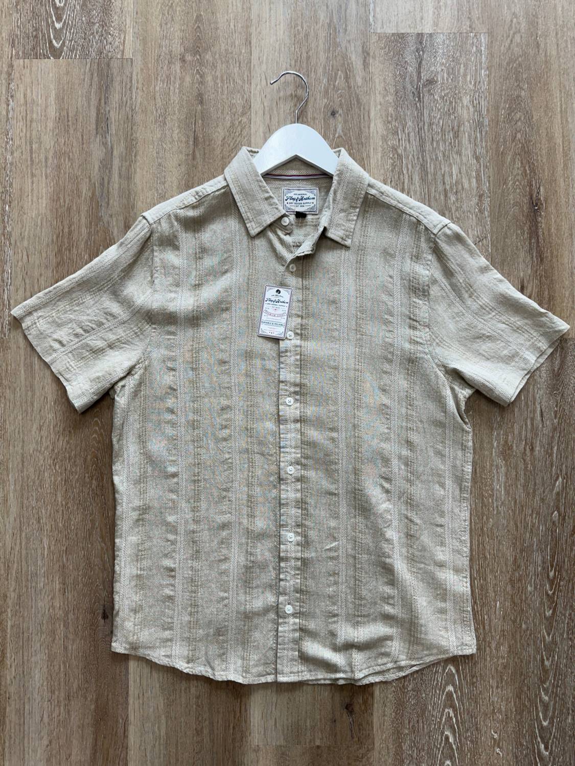 Flags & Anthem - Oceanside Linen Blend Shirt