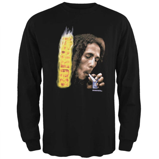 Bob Marley - Men's Burning Long Sleeve Shirt