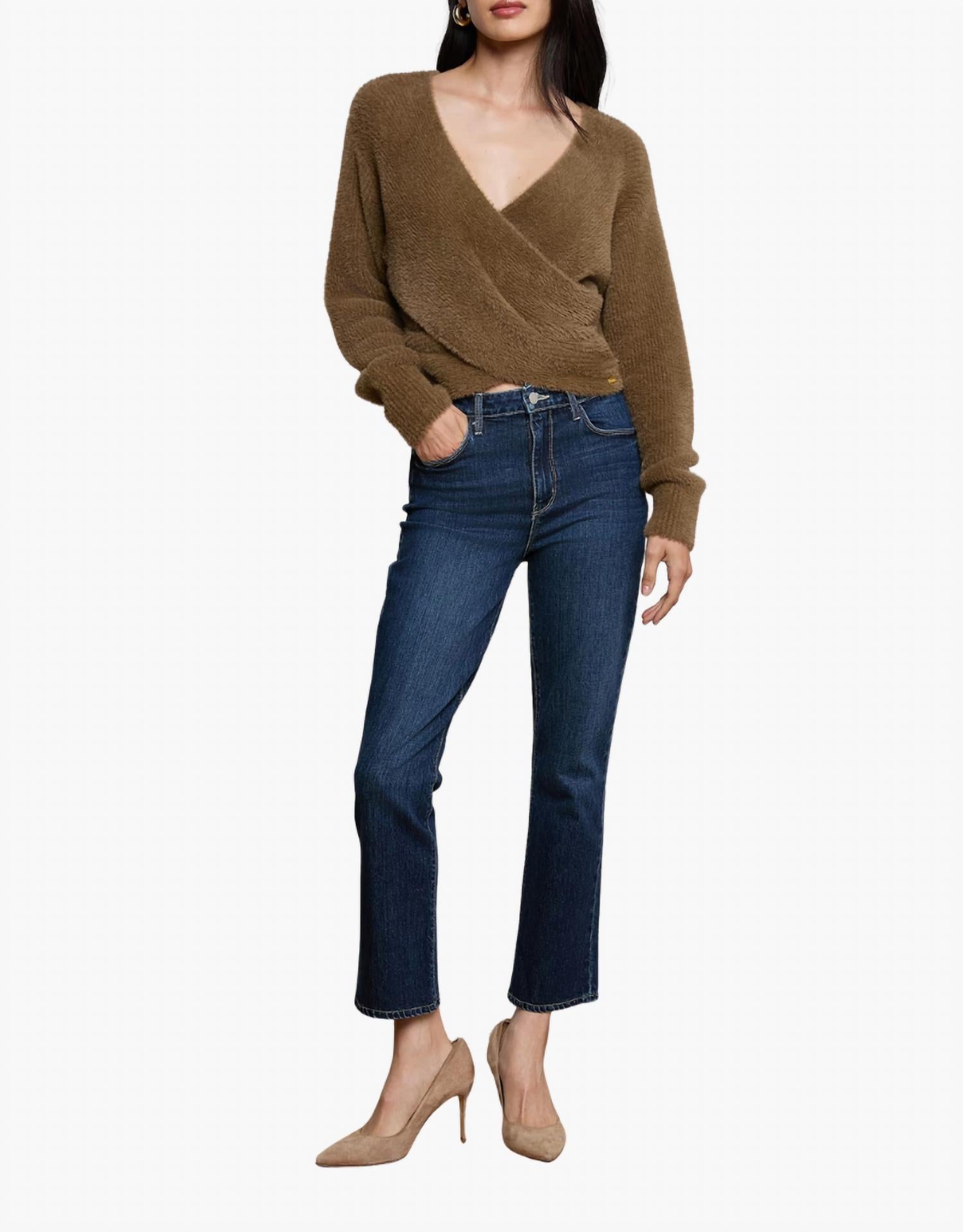 L'Agence - Antonella Crossover Sweater