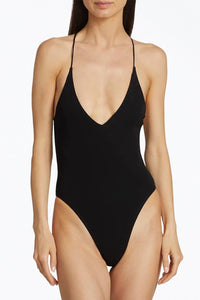 SIMONA OPEN-BACK MATTE BODYSUIT