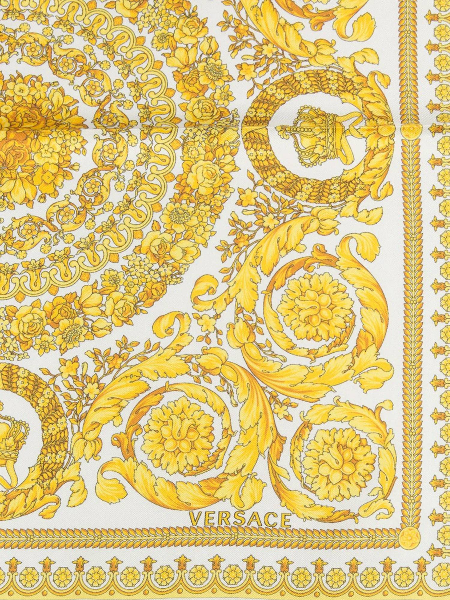 Versace - Women's Baroque-inspired Silk Scarf