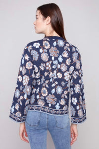 Charlie B - Floral Jacquard Sweater