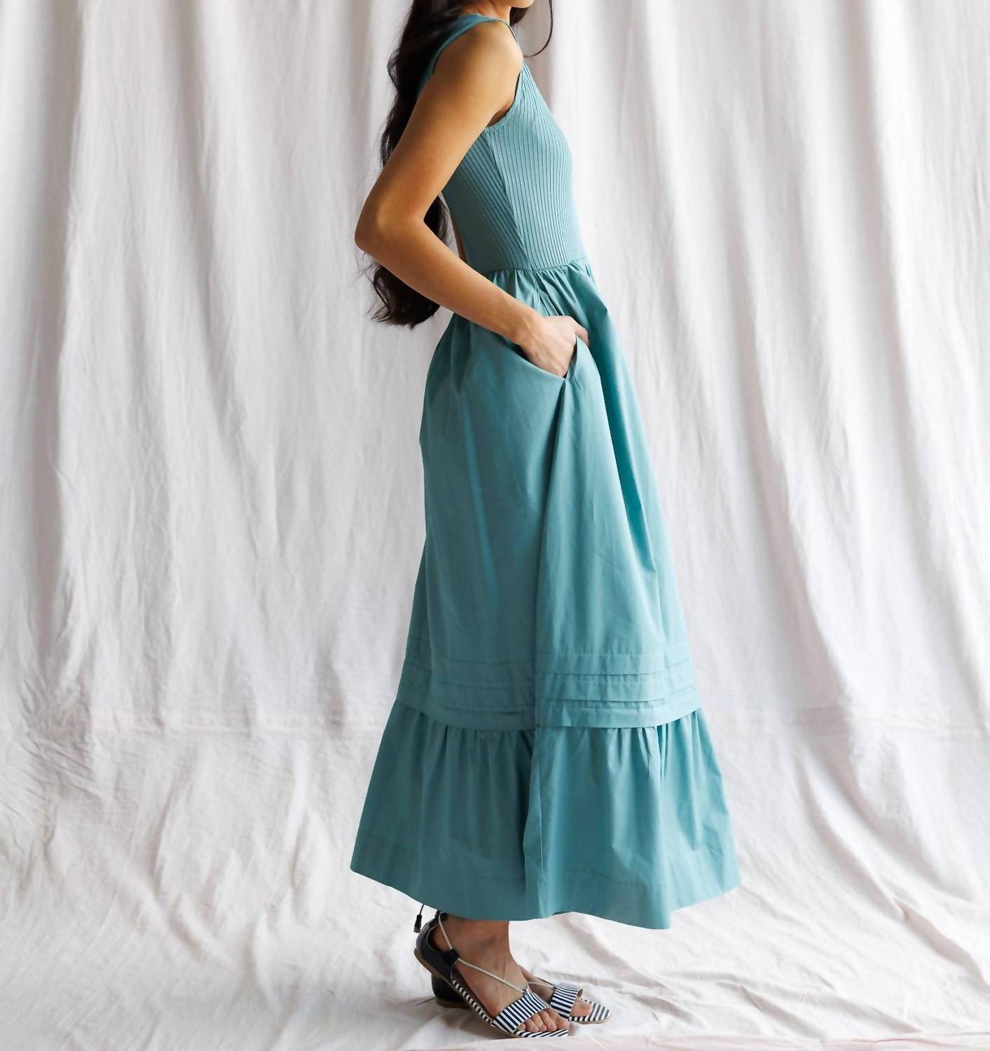 Downeast - Promenade Sleeveless Maxi Dress