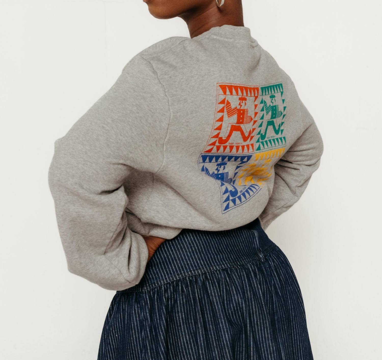 Bobo Choses - Mr Pencil Graphic Sweatshirt