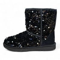 Ugg - Kid's Classic Short Chunky Sequin Fashion Boot