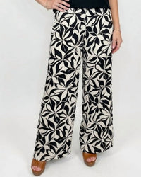 Kylie Paige - Selma Wide Leg Linen Blend Pant