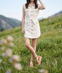 Tribal - denim cocomilk dress