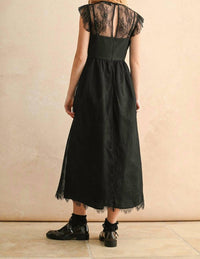 Miou Muse - Lace Midi Dress