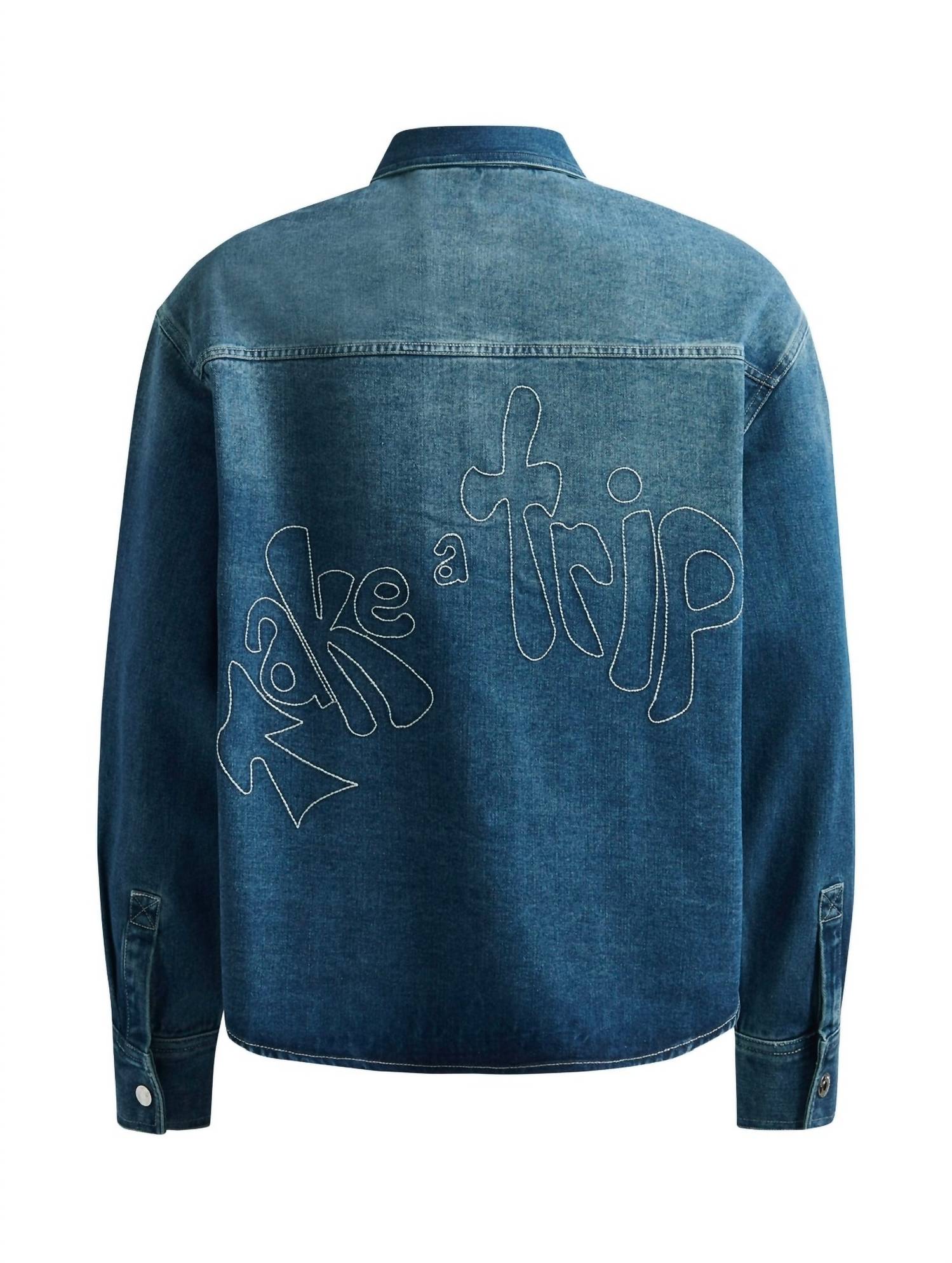 House Of Sunny - Take A Trip Topstitch Shirt