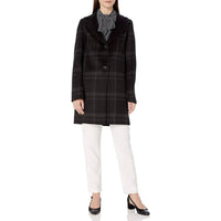 JAYDEN PLAID CHECK COAT