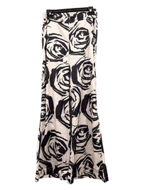 Paparazzi - Women's Satin Print Palazzo Pant