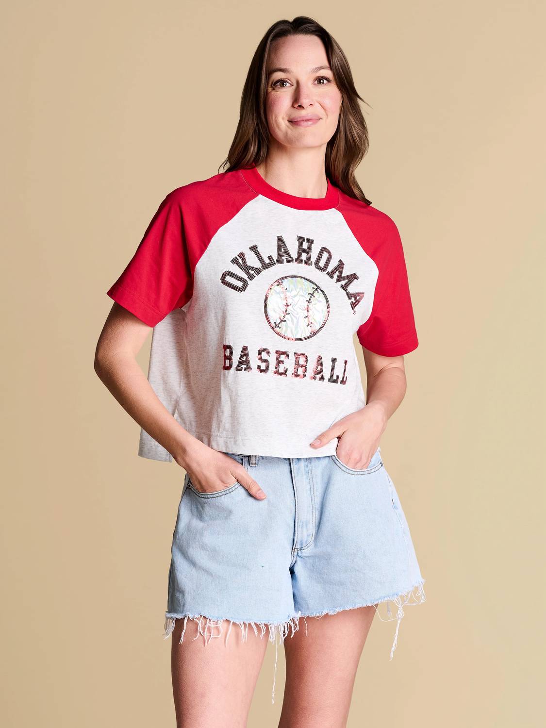 Stewart Simmons - Dugout Sequin Short Sleeve Tee