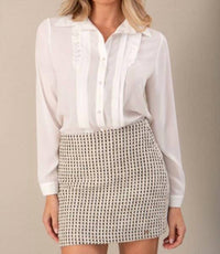 Ferrache - Ruffle Blouse