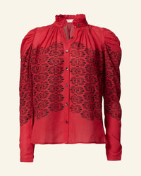 Alix Of Bohemia - Artemis Trellis Shirt