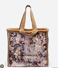 Johnny Was - Zaira Faux Suede Butterfly Tote Bag