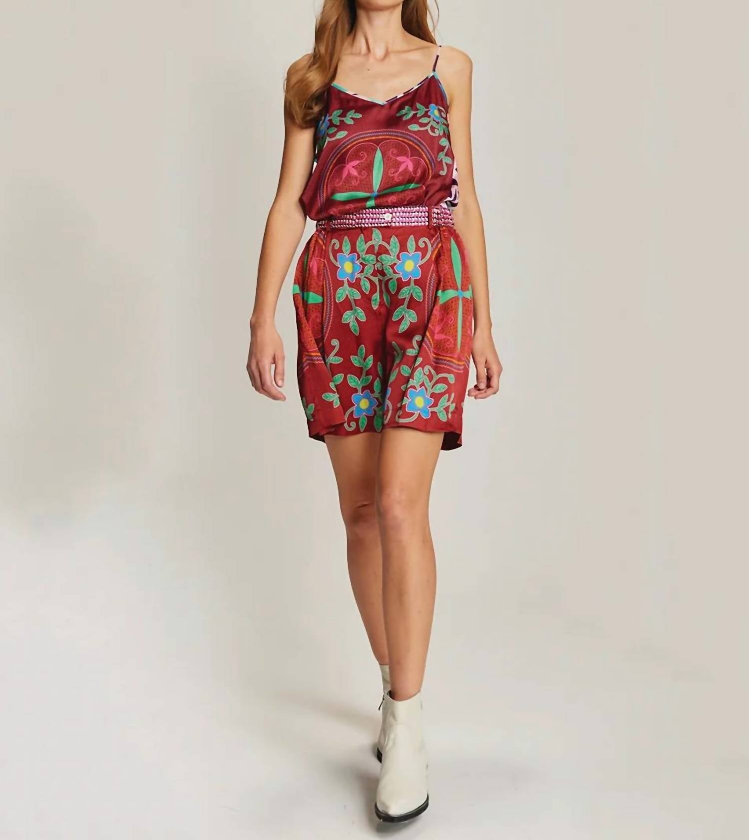 Me369 - Juliette Pleated Shorts