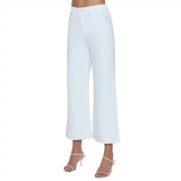 Pistola - Lana Crop Cuff High Rise Ultra Wide Leg Jean