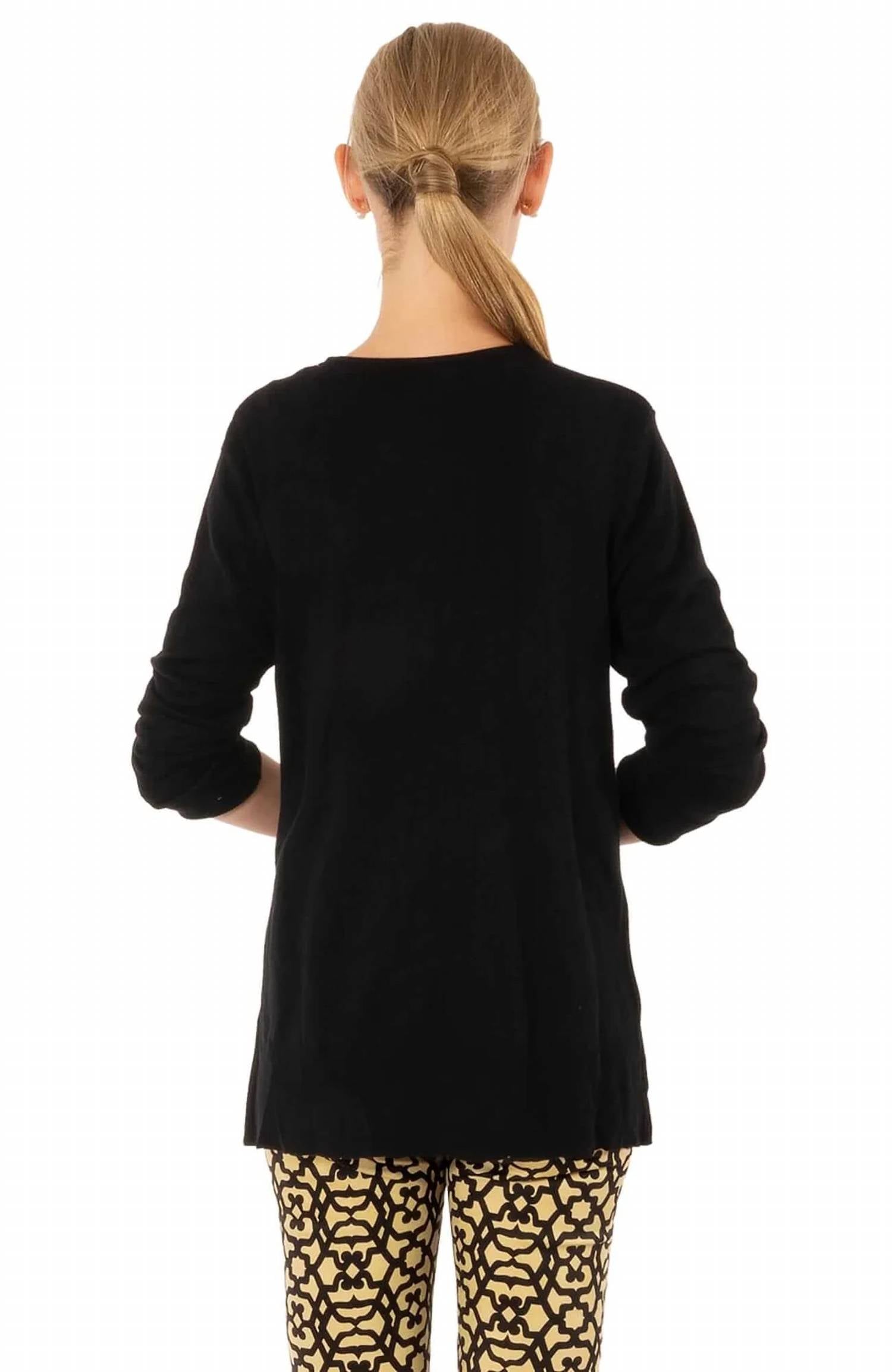 Gretchen Scott - Sneek A Peek Knit Sweater