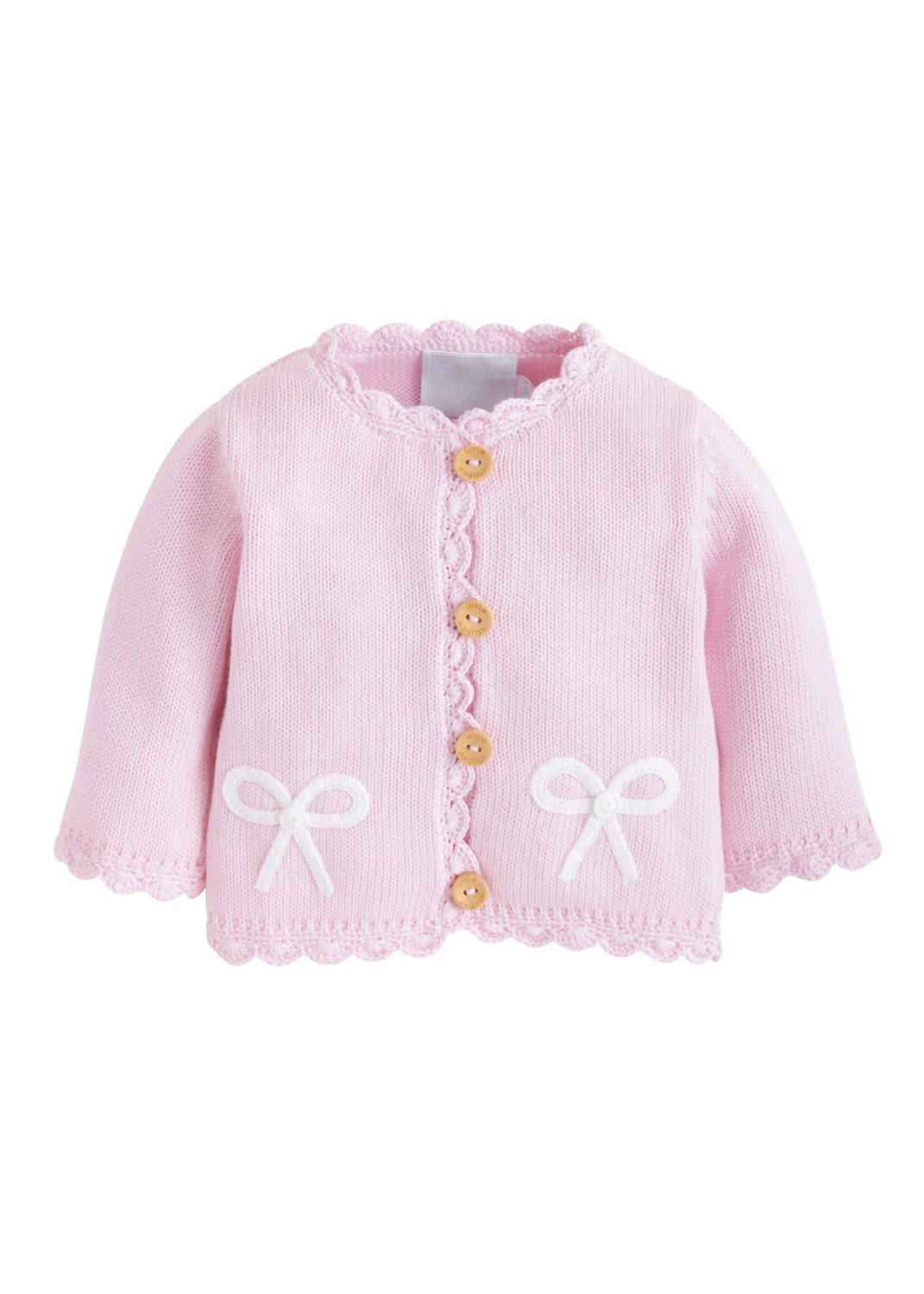 Little English - Kid's Bow Crochet Sweater