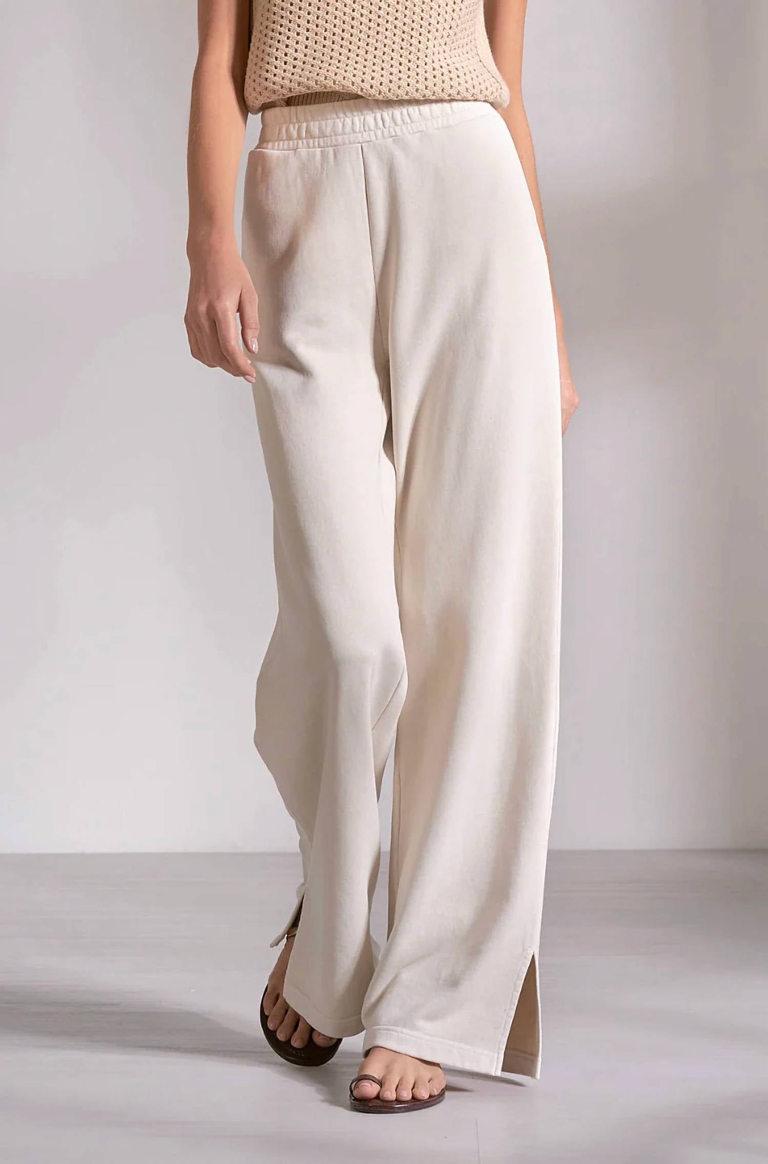 Elan - Drawstring Wide Leg Pant