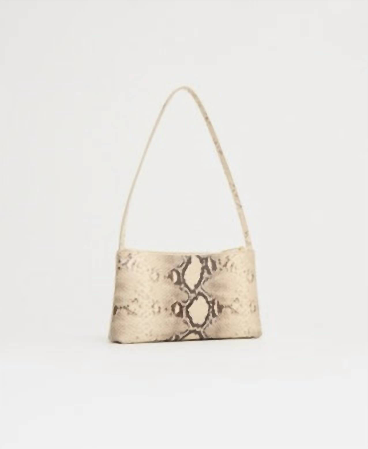 Mansur Gavriel Women's Gaia Shoulder Bag in roccia - women's bag - detail view