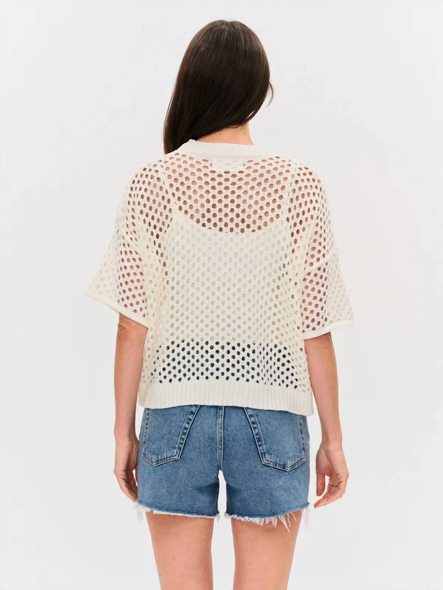 Six/Fifty - Dune Crochet Cardigan
