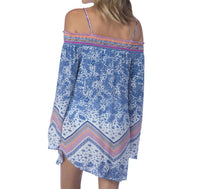 Green Dragon - Scarf Off The Shoulder Tunic