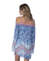 Green Dragon - Scarf Off The Shoulder Tunic