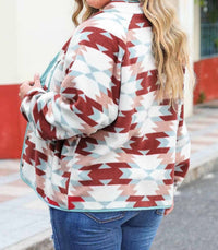 66Disco - Aztec Fleece Jacket