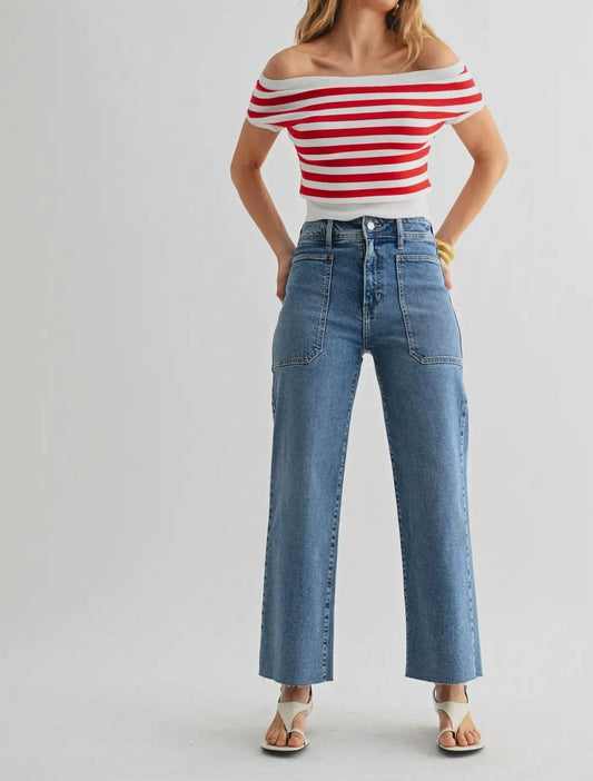 Just Black Denim - Utility Pocket Jeans