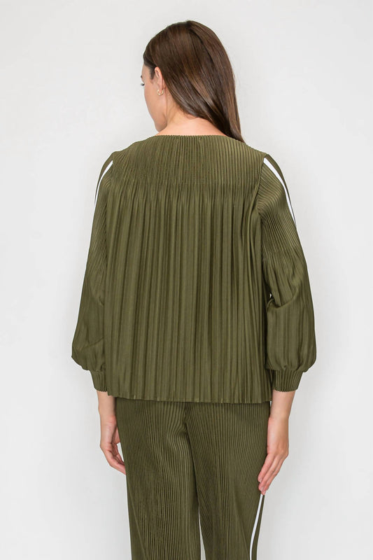Joh - Jaline Pleated Top