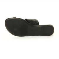 Vaneli - Women's Yarn Toe-loop Slide Sandals