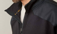 ARIAT Rebar Workman Duracanvas 1/4 Zip Sweatshirt in black - men's shirt - view 4