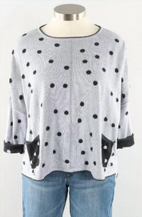 Habitat - Women's Double Fleece Dot Pullover Sweater