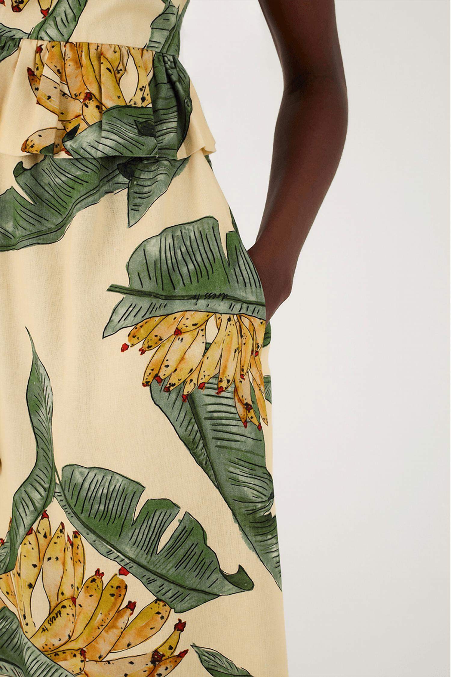 Dress To - Banana Maxi Dress