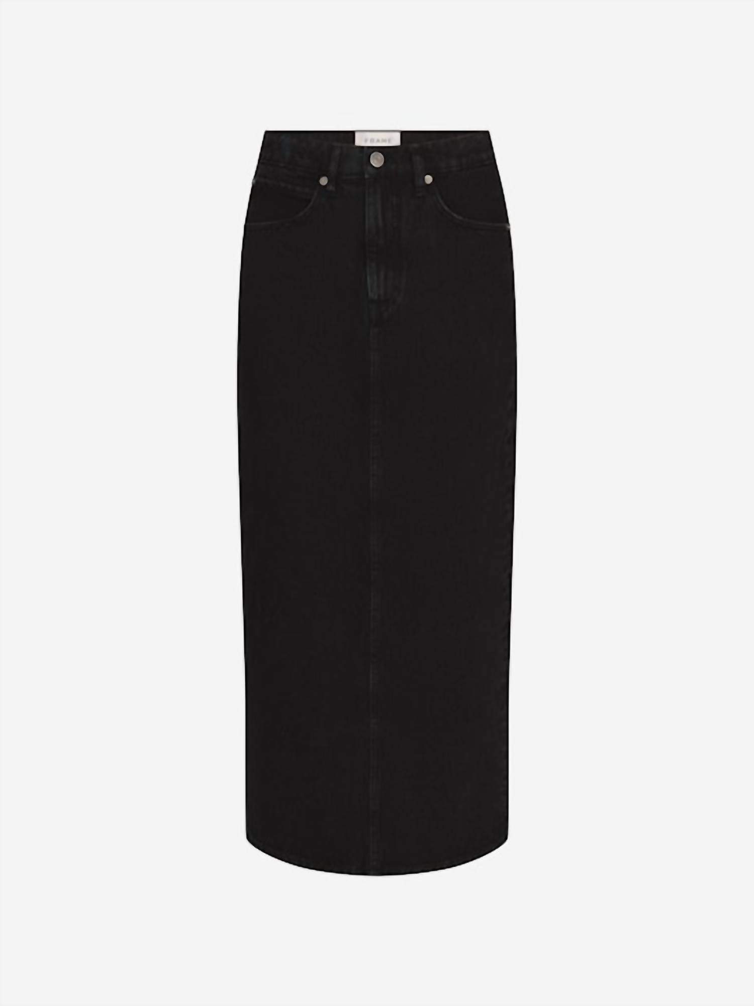 Frame - Column Mid Rise Skirt