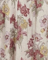 April Cornell - Women's Floral Long Sleeves Caftan Dress