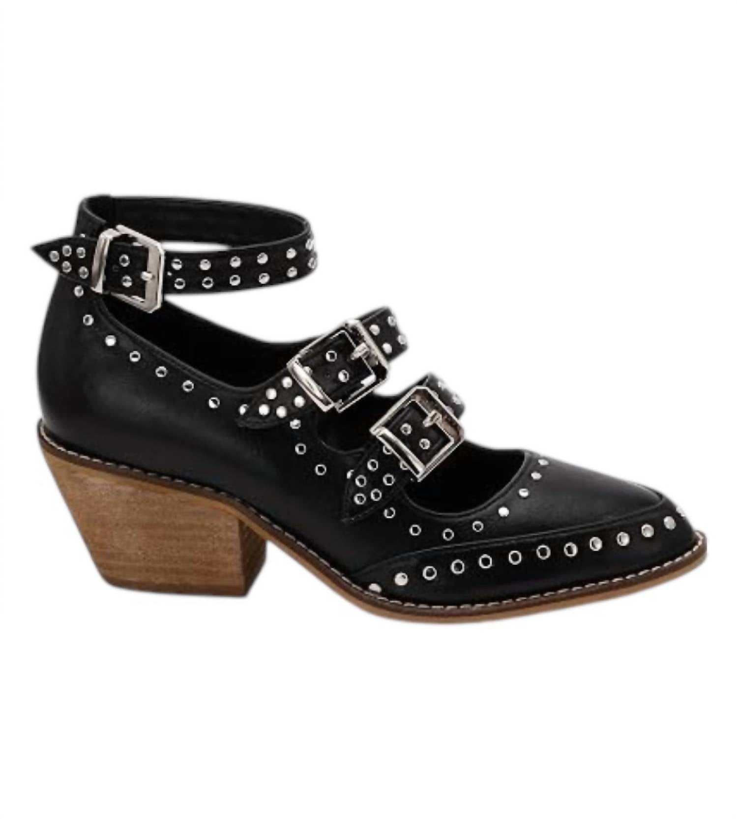 Corkys Footwear - Women's Cackle Triple Strap Mary Janes Shoes
