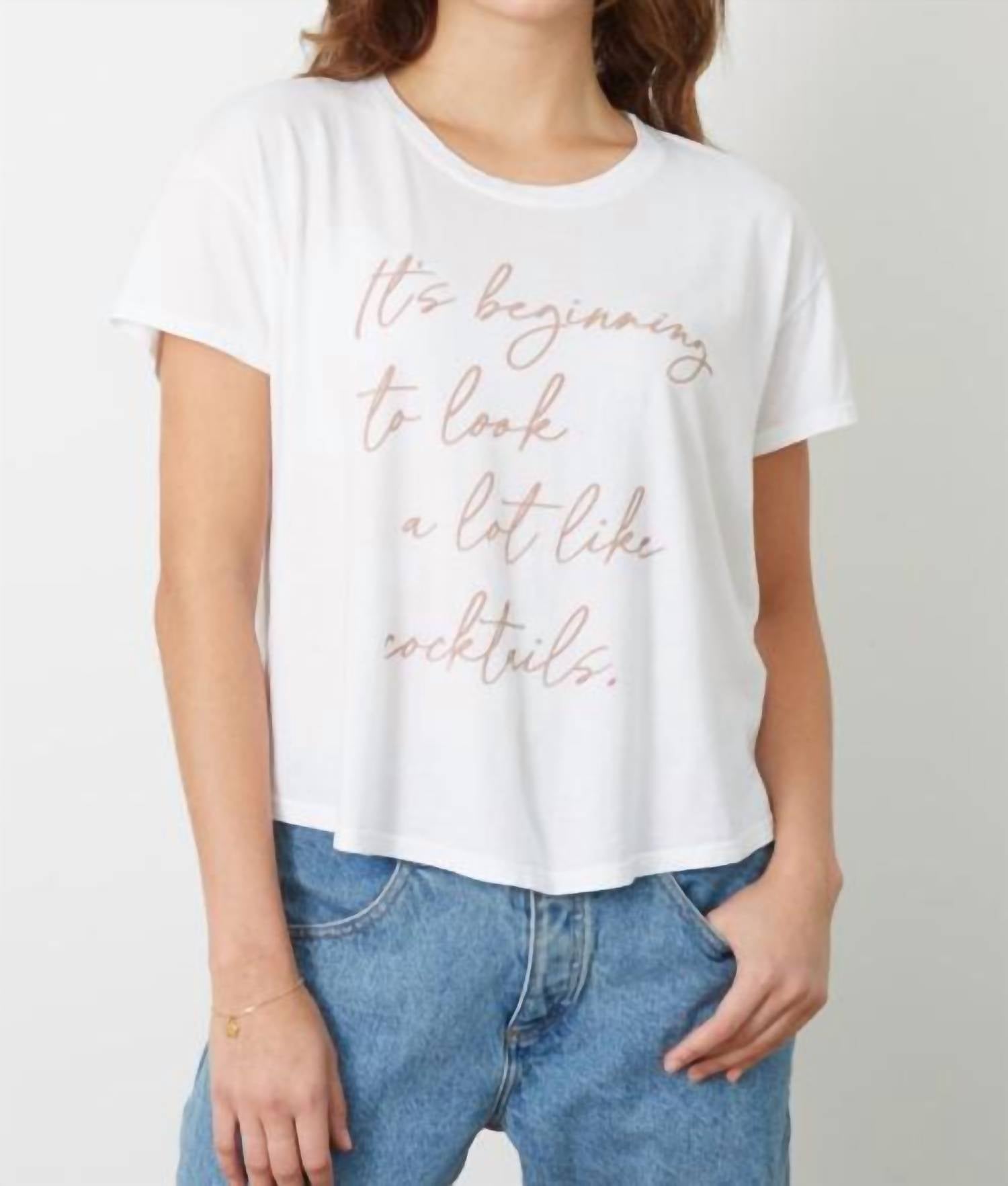 Good Hyouman - It's Beginning Cocktails Tee
