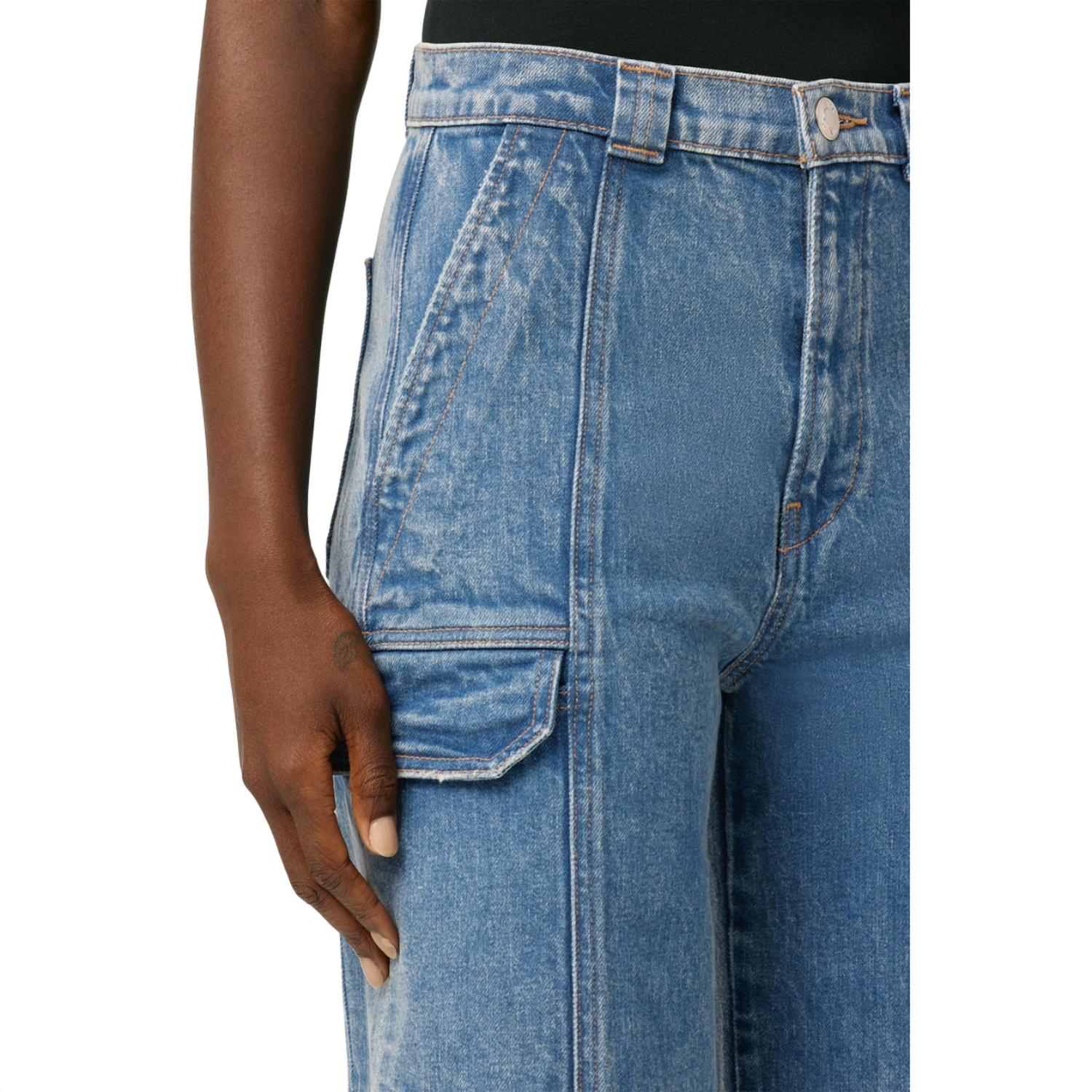 Hudson - High Rise Wide Leg Cargo