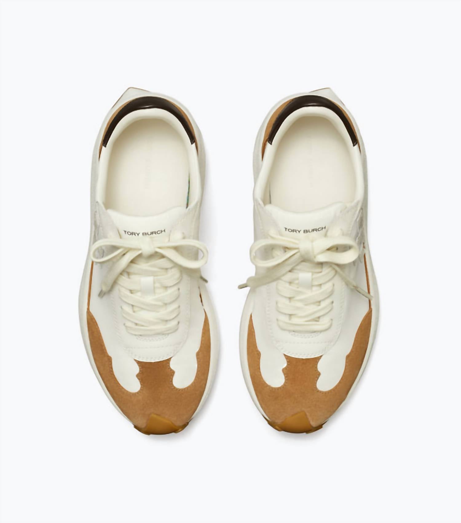 TORY BURCH Women's Trainer Shoe in blanc cafe mocha - women's sneaker - view 4
