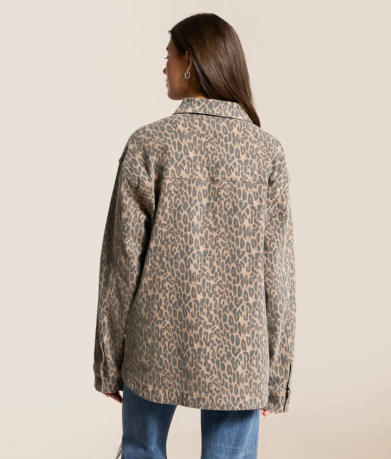Hidden - Oversized Button Down Shacket