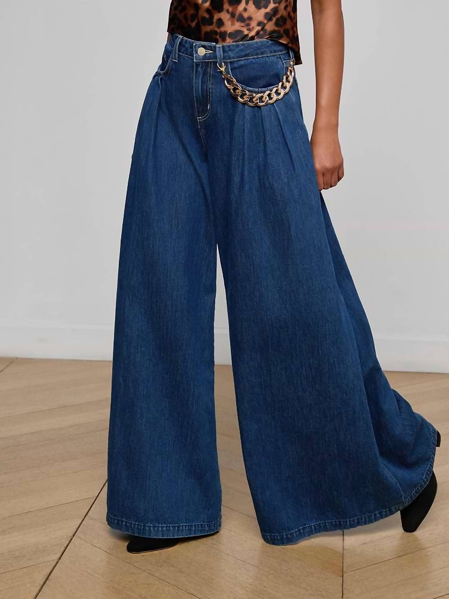 L'Agence - Chayse Wide-leg Jeans