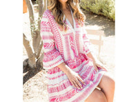 Thml - Tiered Embroidered Dress