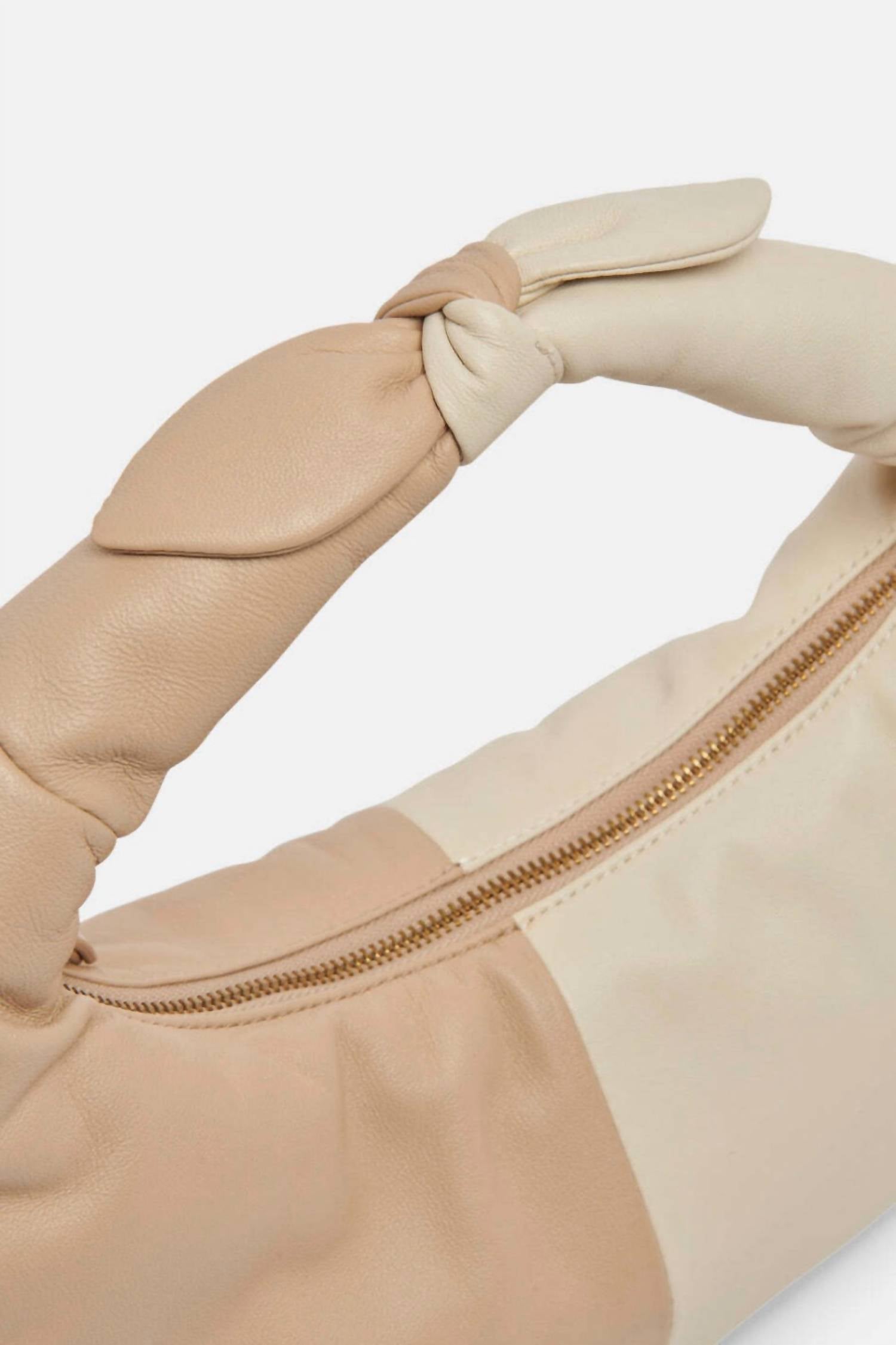 Dolce Vita Women's Patti Soft Nappa Hobo Handbag in dune ivory - women's item - alternate view
