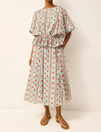 Marie Oliver - Madison Drawstring Waist Top
